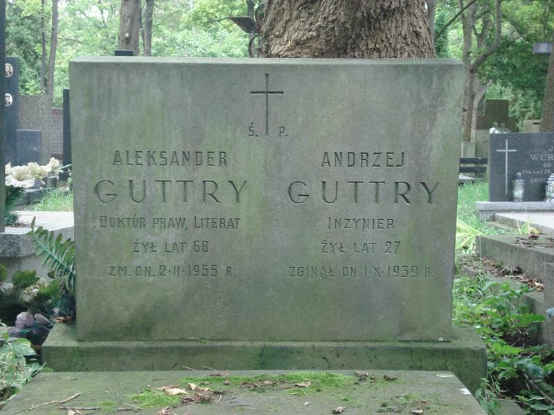 Zdjęcie grobu Aleksander Guttry (2)