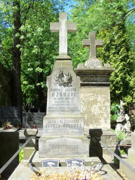 Zdjęcie grobu Zygmunt Janota-Bzowski (2)