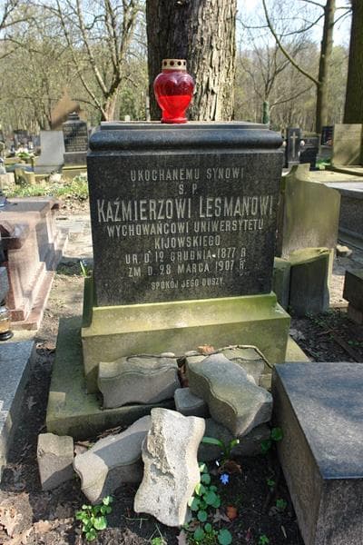 Zdjęcie grobu Kaźmierz Lesman (1)