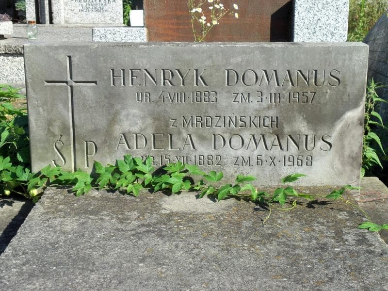 Zdjęcie grobu Adela Domanus (2)