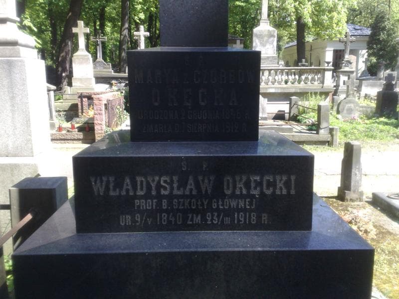 Zdjęcie grobu Marya Okęcka (2)