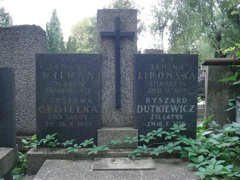 Zdjęcie grobu Czesława Cegiełka (2)