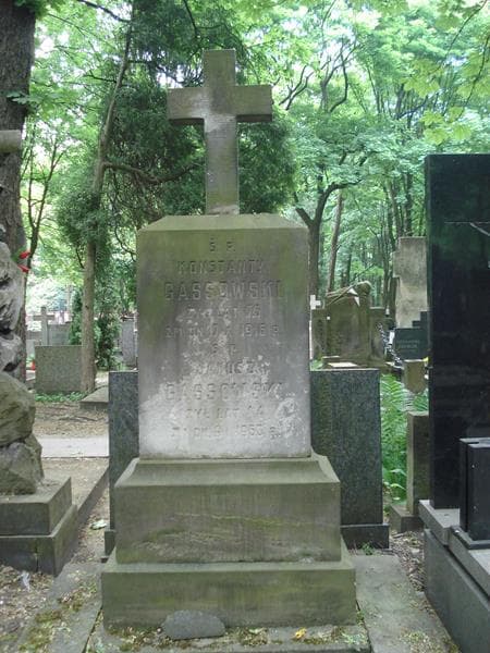 Zdjęcie grobu Konstanty Gąssowski (1)