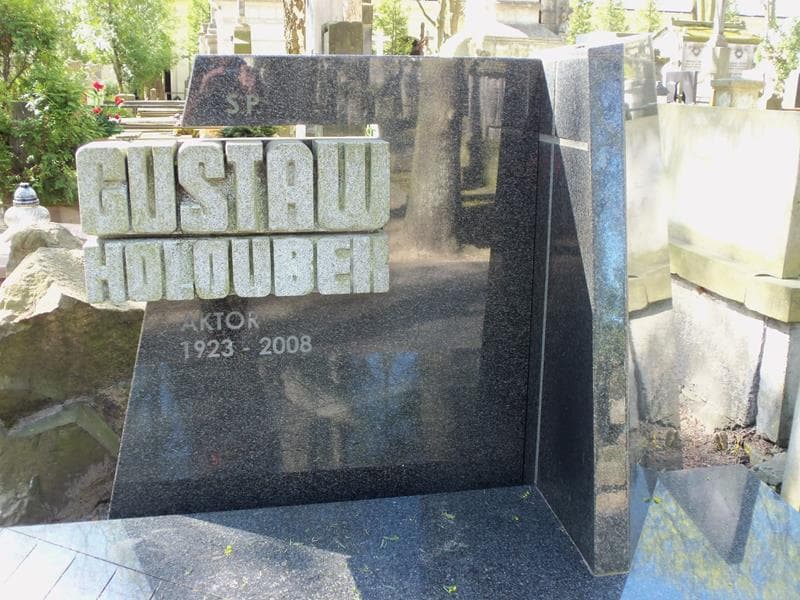 Zdjęcie grobu Gustaw Holoubek (2)