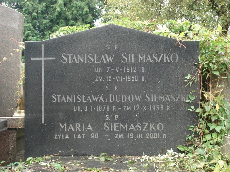 Zdjęcie grobu Maria Siemaszko (2)