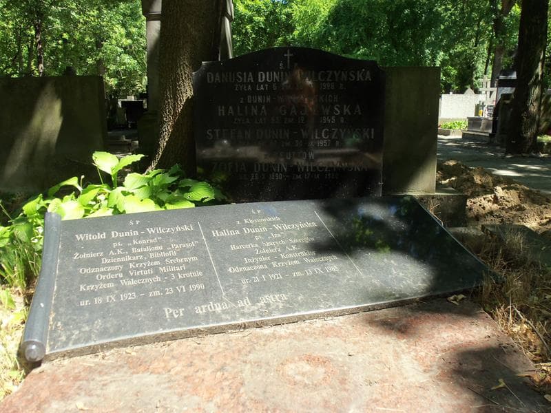 Zdjęcie grobu Witold Dunin-Wilczyński (2)