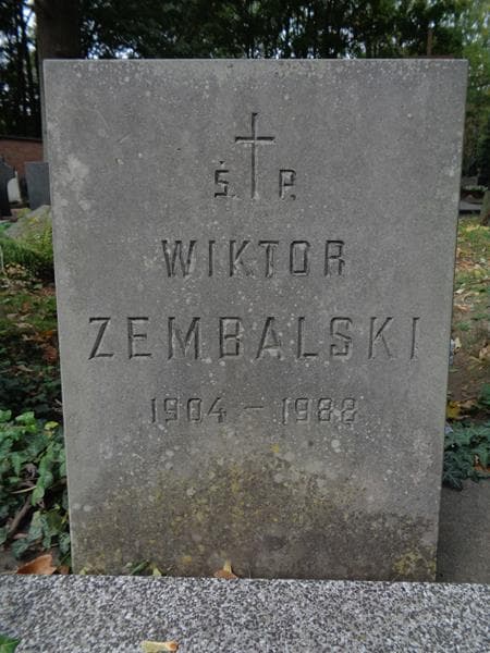 Zdjęcie grobu Wiktor Zembalski (2)
