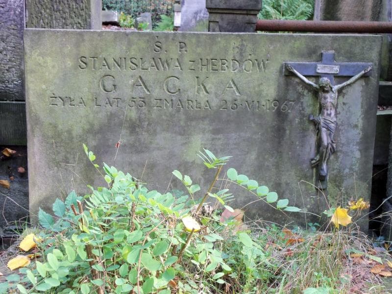 Zdjęcie grobu Stanisława Gacka (2)