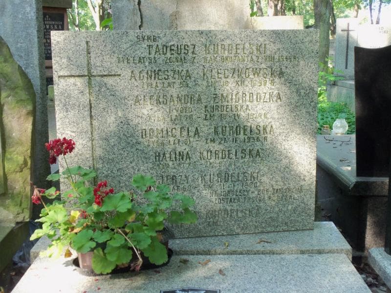Zdjęcie grobu Domicela Kurdelska (2)