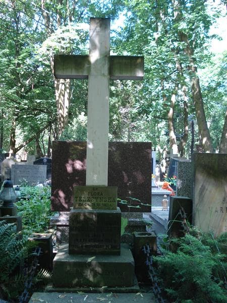 Zdjęcie grobu Flora Teleżyńska (2)