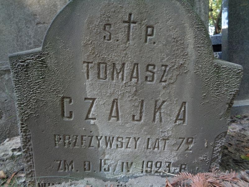 Zdjęcie grobu Tomasz Czajka (2)