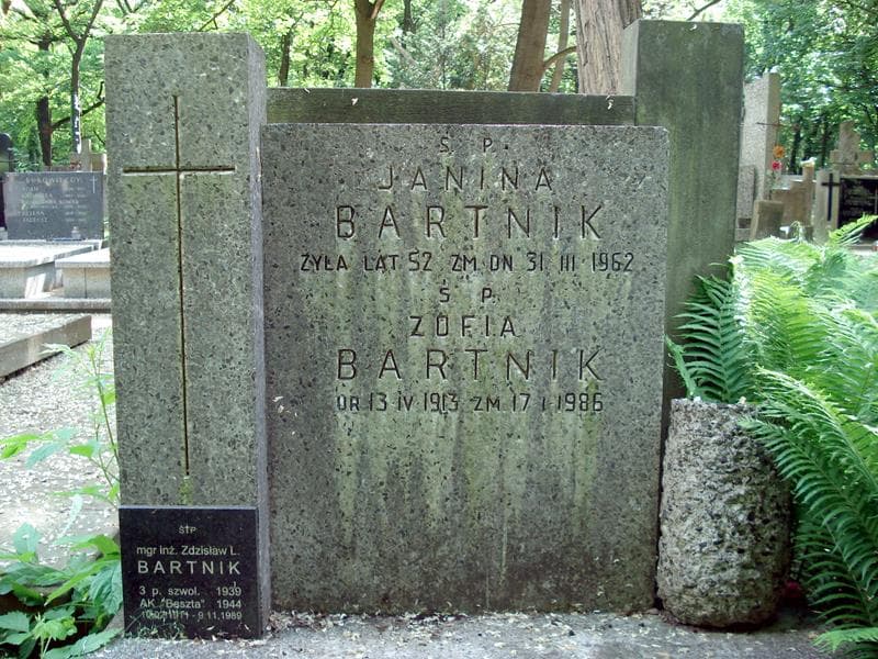 Zdjęcie grobu Zofia Bartnik (1)