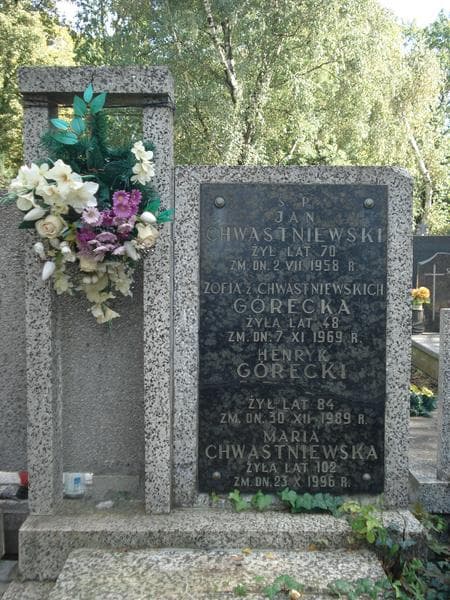 Zdjęcie grobu Henryk Górecki (2)