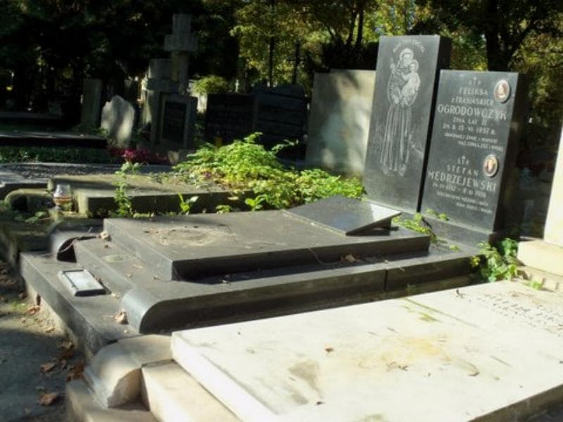 Zdjęcie grobu Feliksa Ogrodowczyk (1)