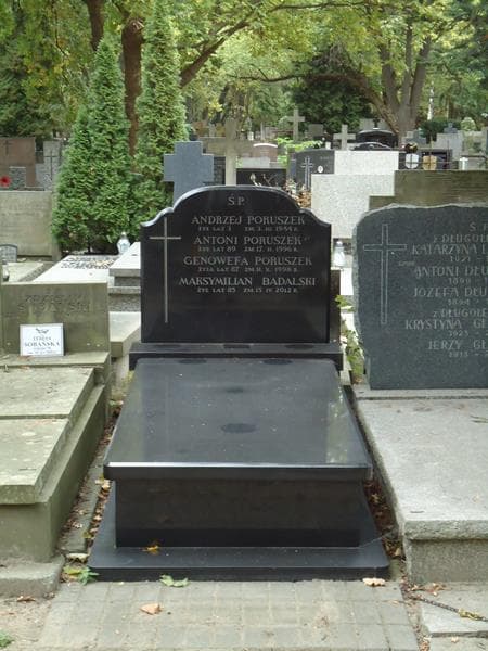 Zdjęcie grobu: Maksymilian Marian Badalski