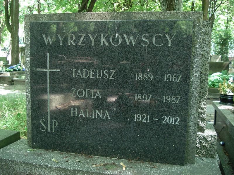 Zdjęcie grobu Halina Wyrzykowska (1)