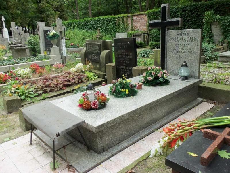 Zdjęcie grobu Witold Borkenchagen (1)