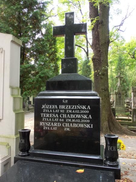 Zdjęcie grobu Józefa Brzezińska (2)