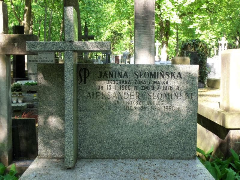 Zdjęcie grobu Janina Słomińska (2)