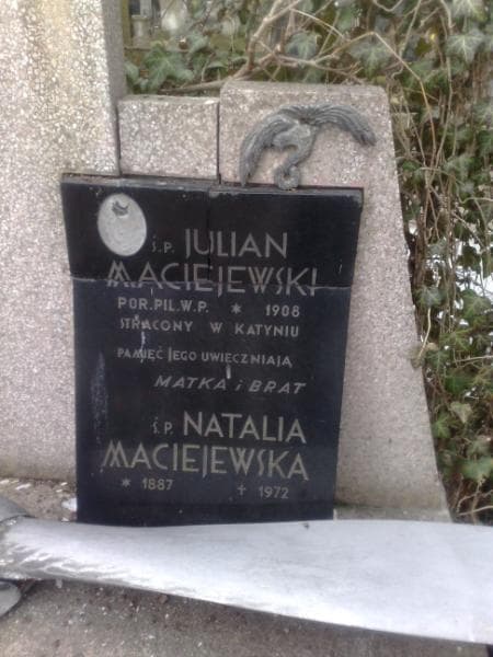 Zdjęcie grobu Julian Maciejewski (2)