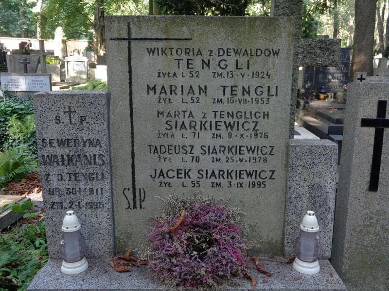 Zdjęcie grobu Wiktoria Tengli (2)