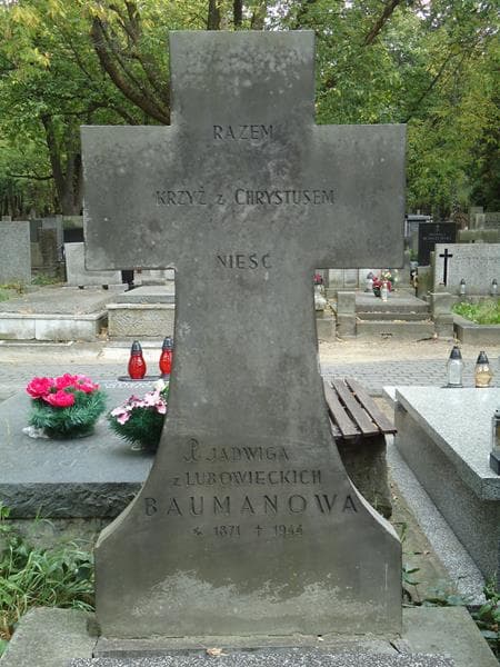 Zdjęcie grobu Jadwiga Bauman (2)