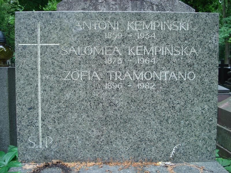 Zdjęcie grobu Zofia Tramontano (2)