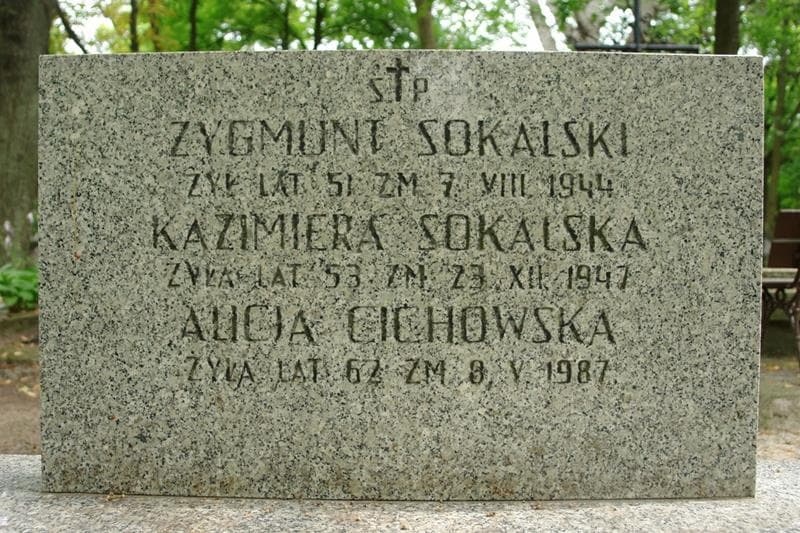Zdjęcie grobu Alicja Cichowska (2)