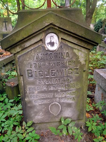 Zdjęcie grobu Antonina Bielewicz (1)
