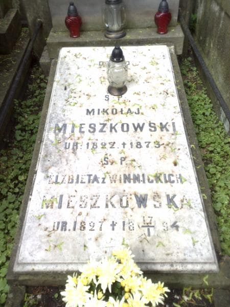 Zdjęcie grobu Ludwik Mieszkowski (2)