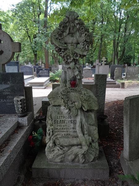 Zdjęcie grobu Leopold Sławiński (2)
