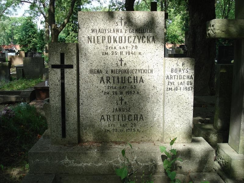 Zdjęcie grobu Irena Artiucha (2)