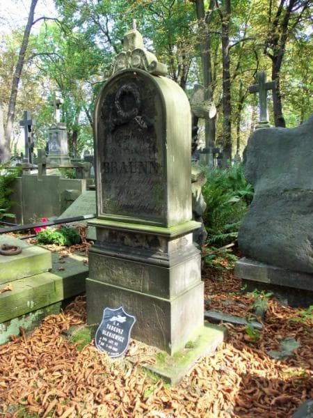 Zdjęcie grobu Walerja Braunn (2)