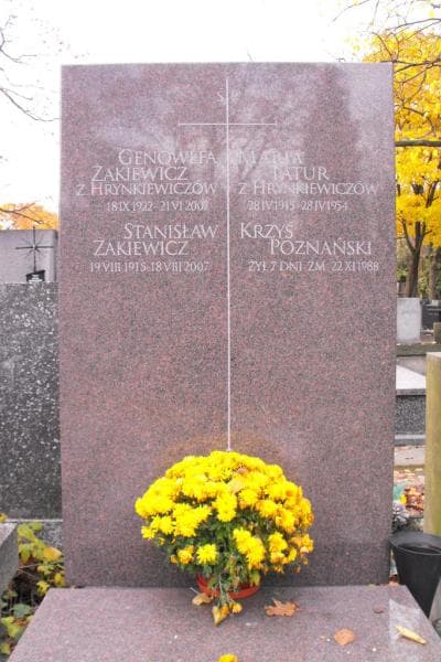 Zdjęcie grobu Maria Tatur (2)