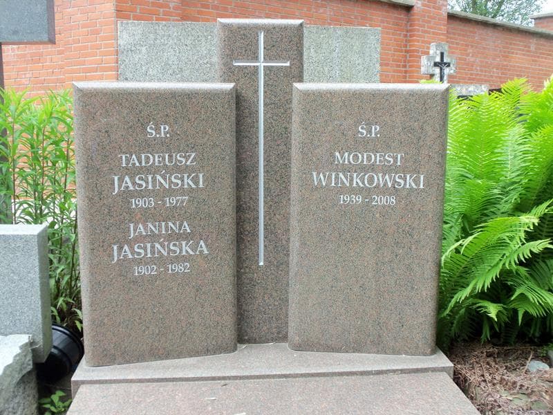 Zdjęcie grobu Tadeusz Jasiński (2)