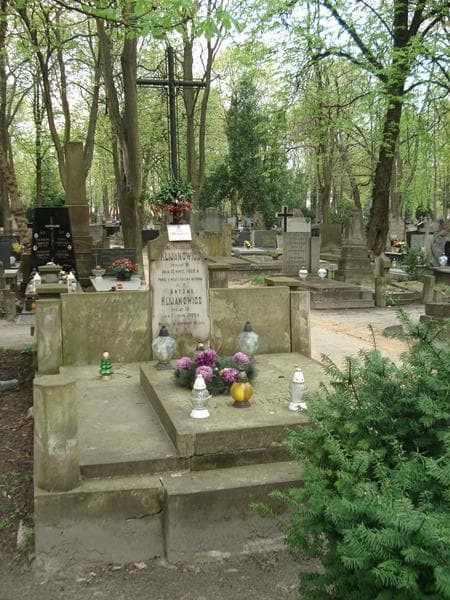 Zdjęcie grobu: Józef Klijanowicz