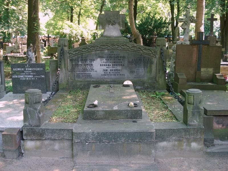 Zdjęcie grobu Romana Okupska (1)