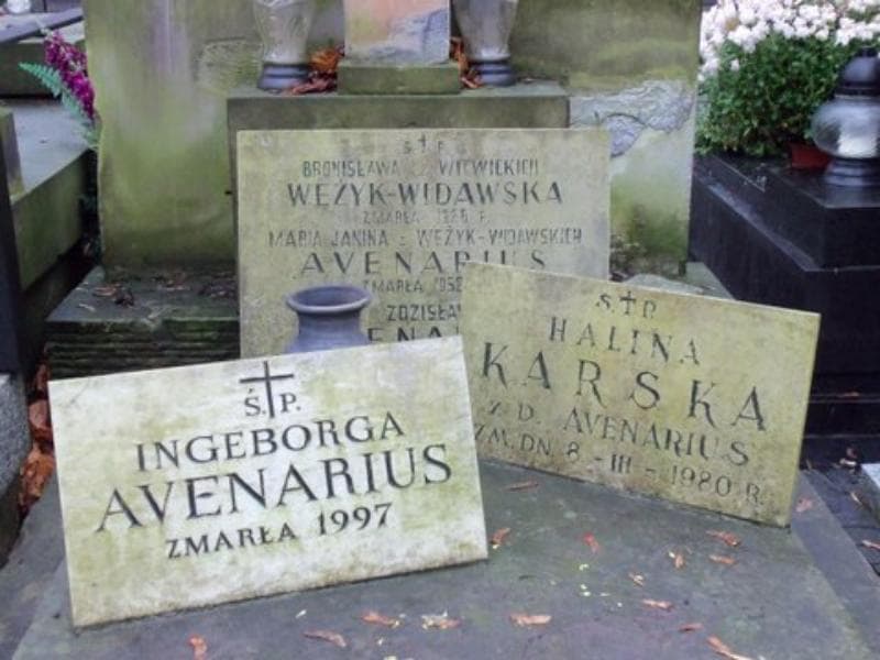 Zdjęcie grobu Ingeborga Avenarius (2)