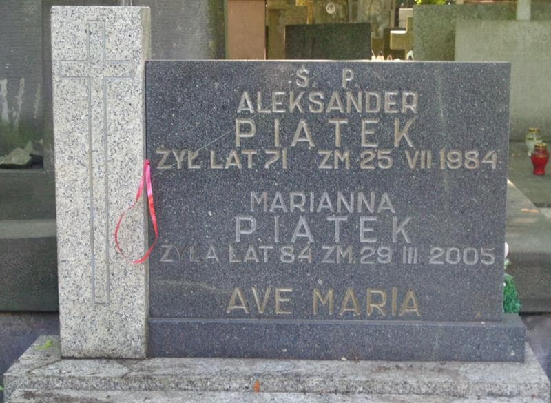 Zdjęcie grobu Marianna Piątek (2)