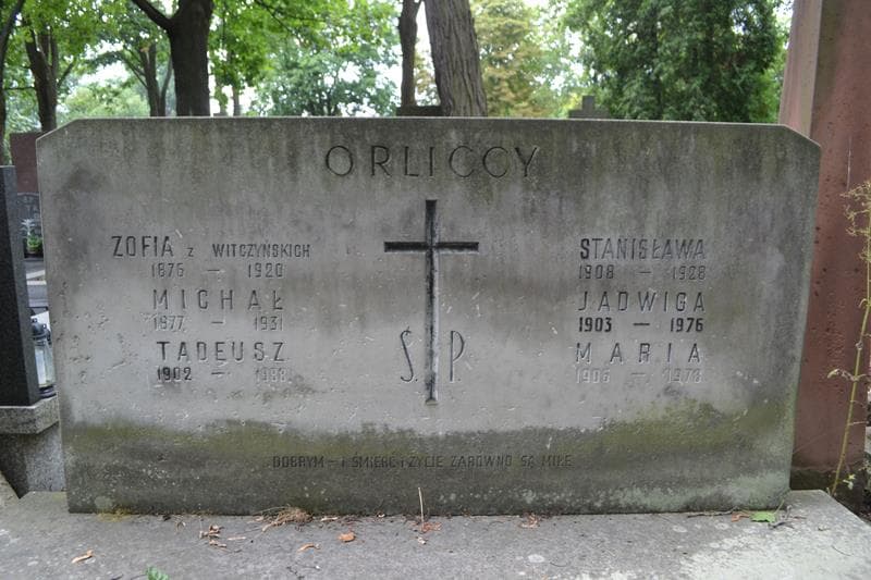 Zdjęcie grobu Jadwiga Orlicka (2)