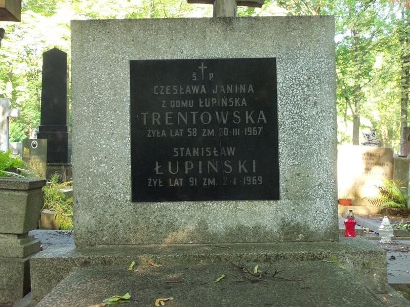 Zdjęcie grobu Czesława Janina Trentowska (2)