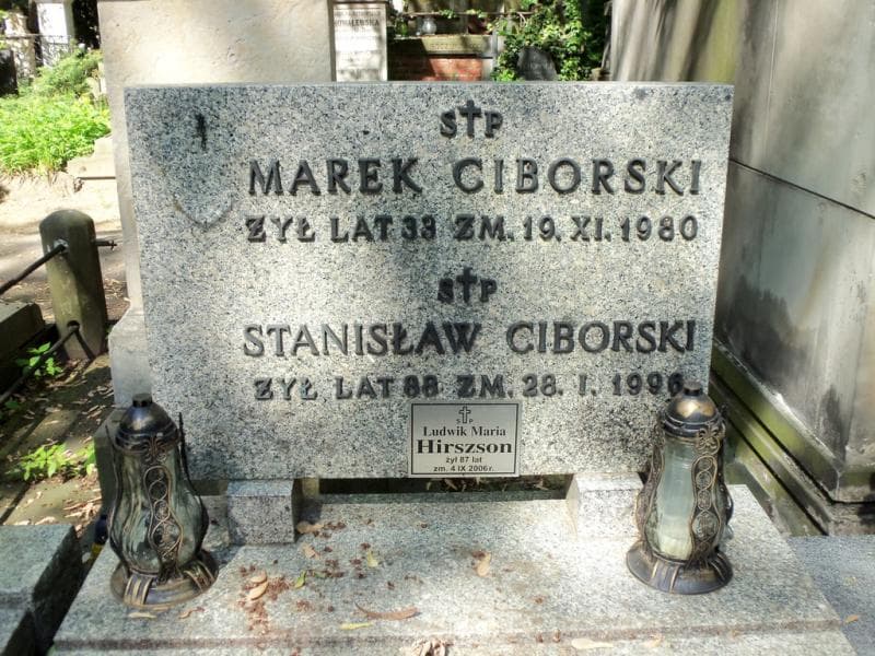 Zdjęcie grobu Marek Ciborski (2)
