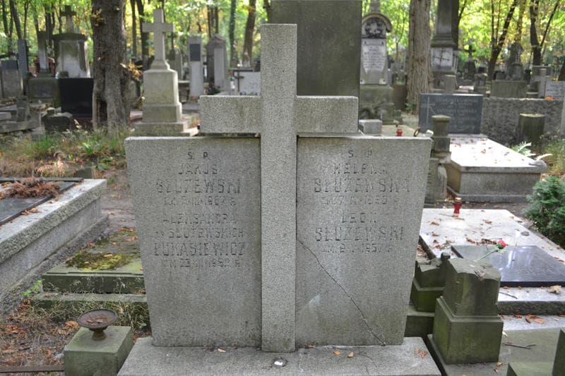 Zdjęcie grobu Leon Służewski (2)