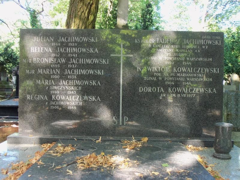 Zdjęcie grobu Bronisław Jachimowski (2)