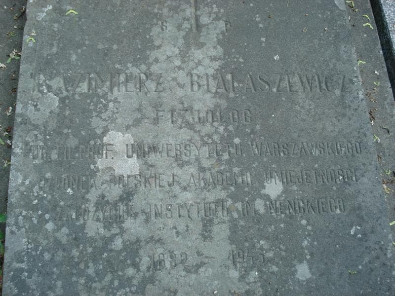Zdjęcie grobu Kazimierz Białaszewicz (2)