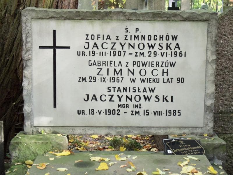 Zdjęcie grobu Zofia Jaczynowska (2)