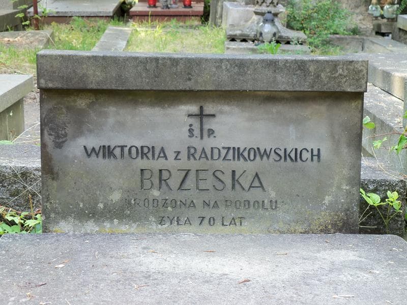 Zdjęcie grobu Wiktoria Brzeska (2)