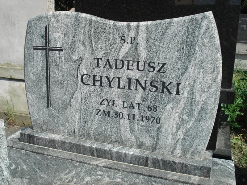 Zdjęcie grobu Tadeusz Chylinski (1)