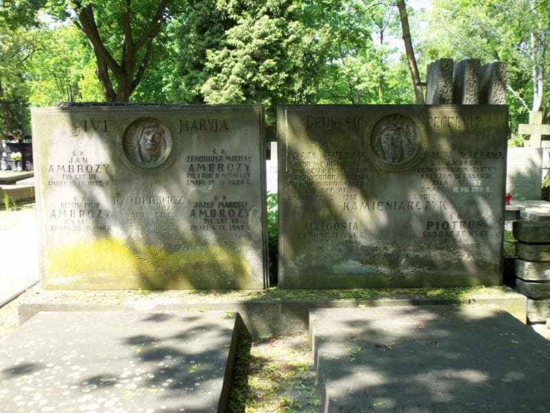 Zdjęcie grobu Zenobiusz Michał Ambrozy (2)
