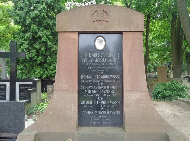 Zdjęcie grobu Witold Straburzyński (2)